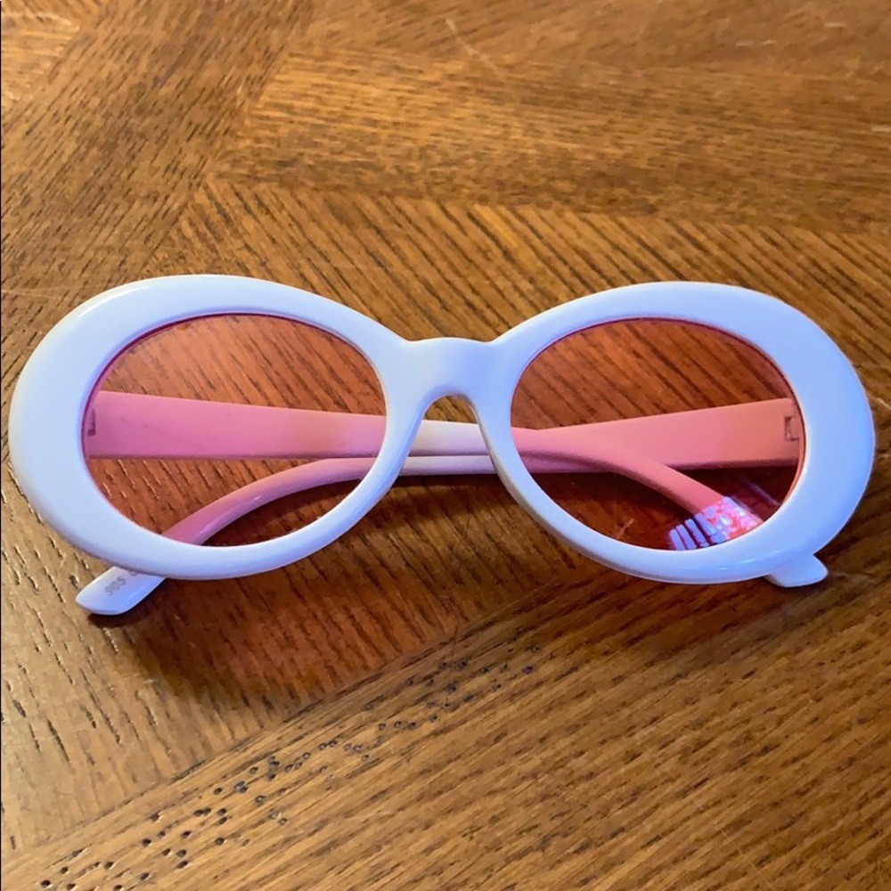 White and Pink Sunglasses